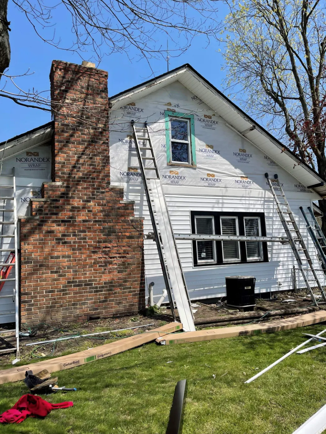 Soffit and fascia work in Eagle Trace