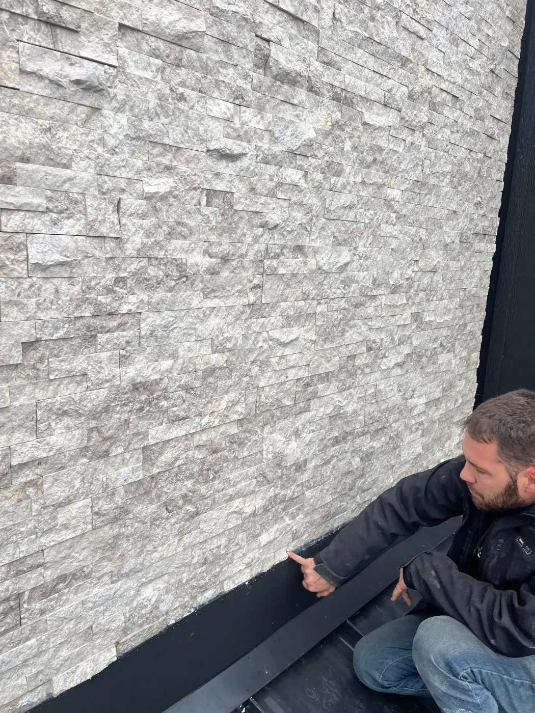 Siding installation documented in Eagle Trace